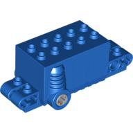 Lego podvozek (motor) se setrvačníkem 9x4x2 2/3, modrá (4570555, 4570553)